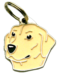 LABRADOR CRÈME <br> (Médaille chien, gravure gratuite)
